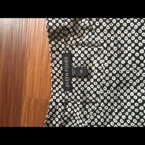 Eileen fisher size medium 100% cotton blouse